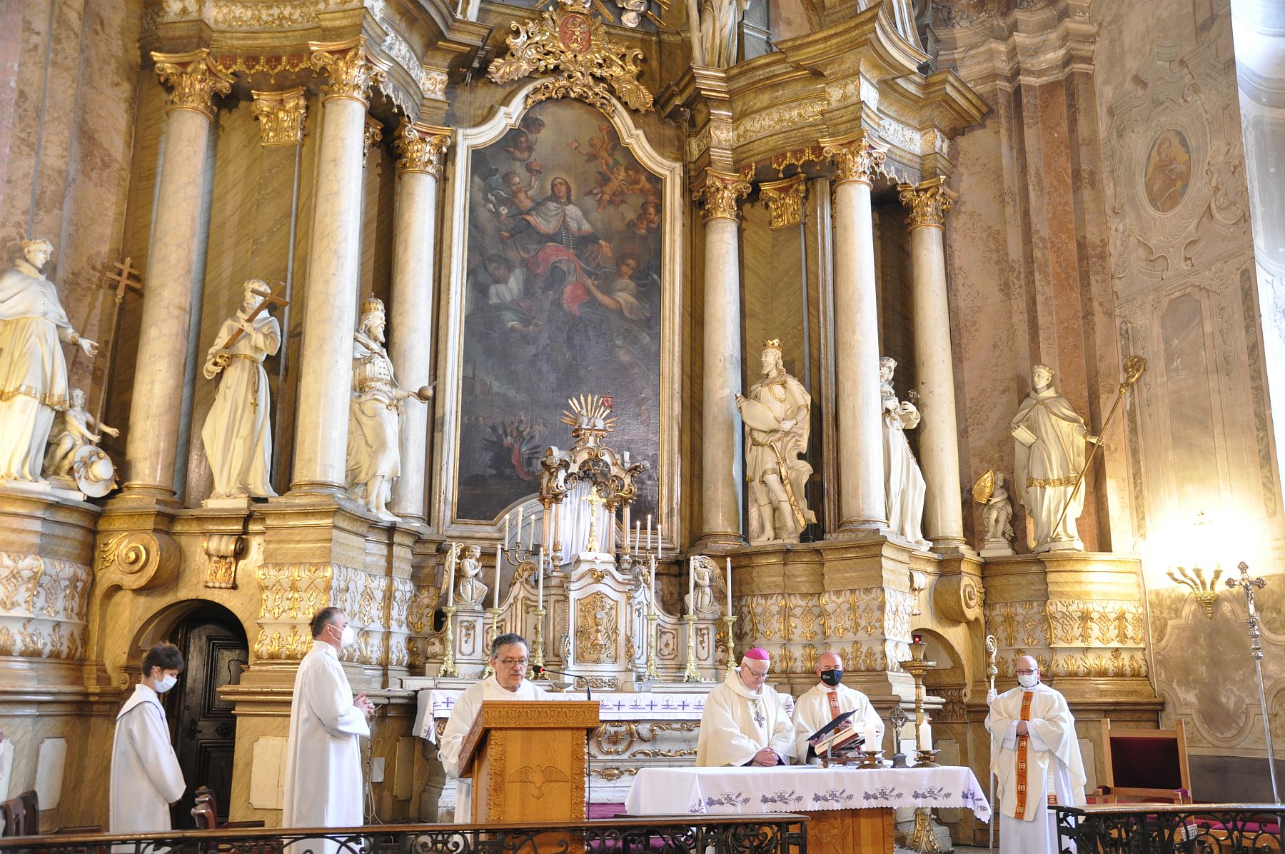 Utolsó vacsora emlékmise a Szent Imre templomban